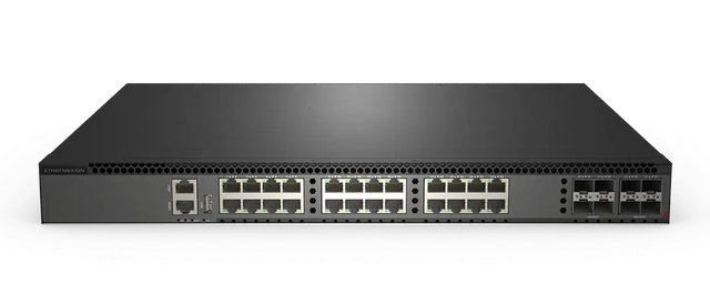 S5324VP-8N-EI, 24x100M/1G/2.5G/5GBase-T(PoE++perport90W),8x25GSFP28, Support, L3 Management Switch product image
