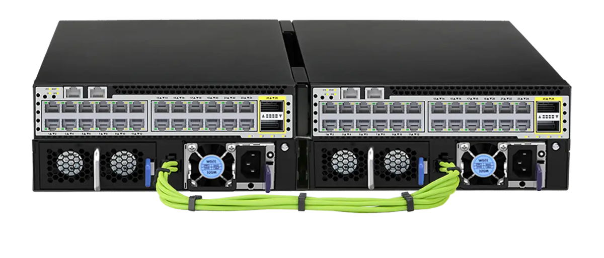 S5424TH-2C-EI, Halfsize switch with24x10GBase-T,2x100GQSFP28, L3 Management Switch