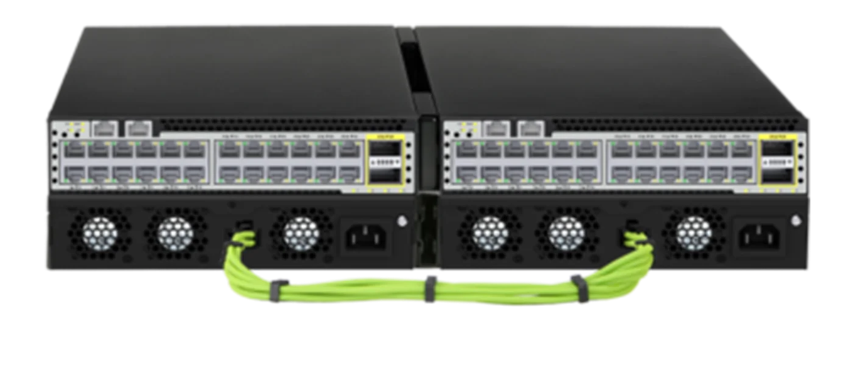 S5424TH-2C-SI, Halfsize switch with24x10GBase-T,2x100GQSFP28, L3 Management Switch