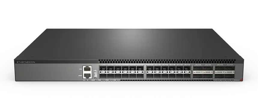 S7224N-8C-EI, 24x10G/25GSFP28,8x100GQSFP28, L3 Management Fiber Switch