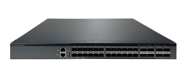 S7224N-8C-EI, 24x10G/25GSFP28,8x100GQSFP28, L3 Management Fiber Switch product image
