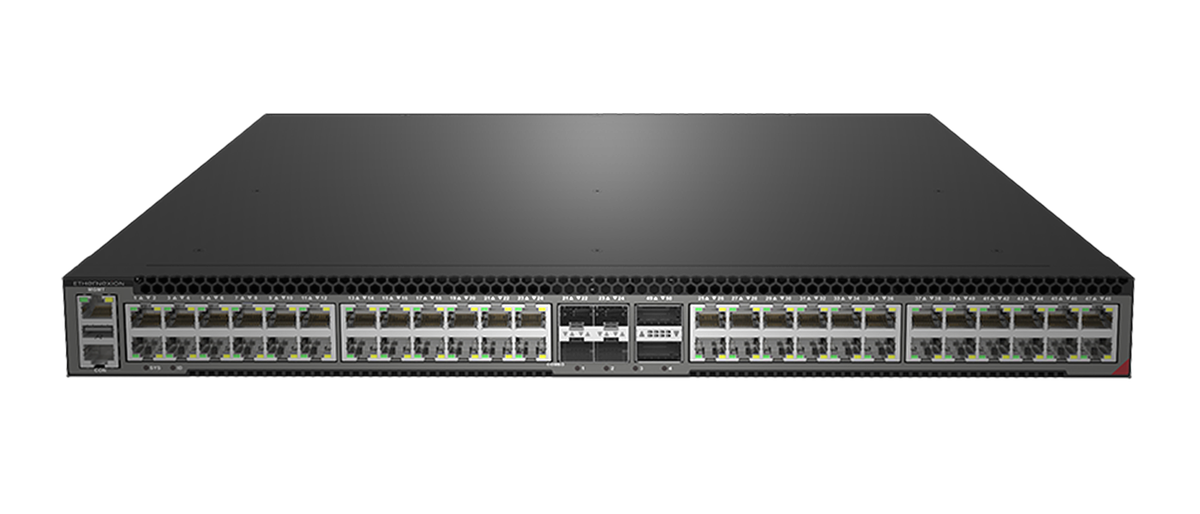 S5448T-4X2C-EI, 48x100M/1G/2.5G/5G/10GBase-T,4x10GSFP+,2x100GQSFP28, L3 Management Switch